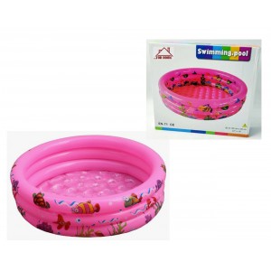 Παιδική Στρογγυλή Πισίνα Φουσκωτή 130x35cm ForHome 160199