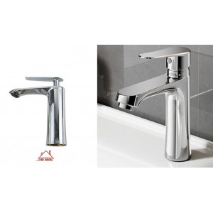 Μπαταρία Νιπτήρα Αναμεικτική Ασημί 14x4x18cm ForHome 85835702