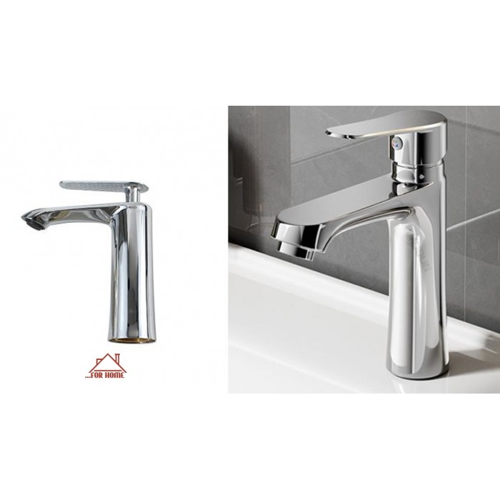 Μπαταρία Νιπτήρα Αναμεικτική Ασημί 14x4x18cm ForHome 85835702
