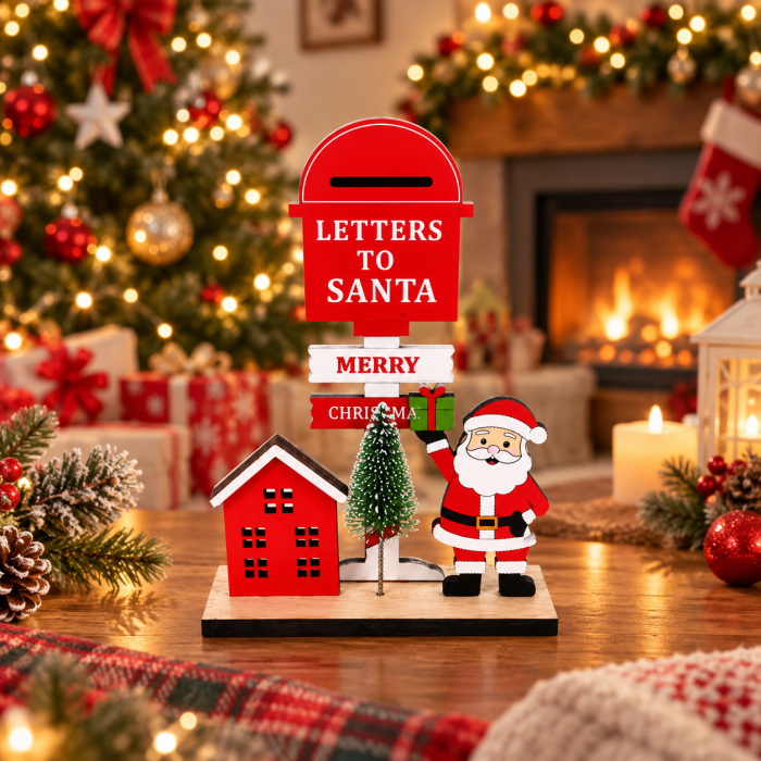Διακοσμητικό Χριστουγεννιάτικο Ξύλινο Xmas 15x5x21cm Galifas 5523115