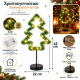 Δέντρο με 30 Led Λαμπάκια Μπαταρίας 22x42cm General Trade 555963