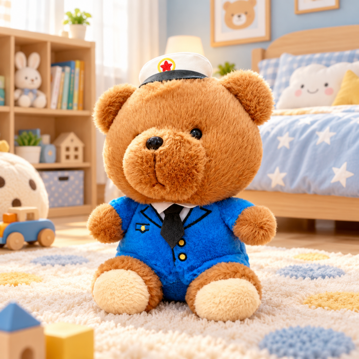 Διακοσμητικό Λούτρινο Αρκουδάκι Teddy Bear 30x45cm General Trade 20639
