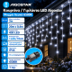 400 Led Λαμπάκια Πρίζας Ψυχρό Φως IP44 20m τύπου κουρτίνα Aigostar 300227