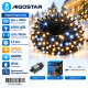 1000 Led Λαμπάκια Ψυχρό-Θερμό Φως IP44 50m Aigostar 299811