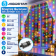 200 LED Λαμπάκια RGBY τύπου Κουρτίνα 3 Μέτρα Aigostar 300142