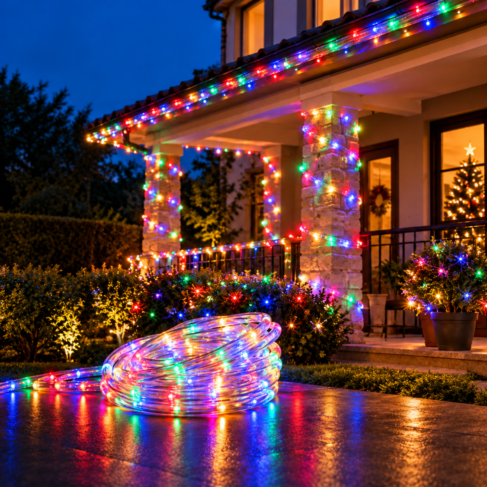 Φωτοσωλήνας 200 Led RGBY 10m IP44 Aigostar 003111