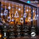 120 LED Λαμπάκια Ψυχρό Λευκό Christmas 3 μέτρα Aigostar 366056
