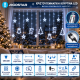 120 LED Λαμπάκια Ψυχρό Λευκό Christmas 3 μέτρα Aigostar 366056