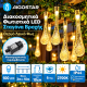 100 Led Φωτιστικά Σχήμα Σταγόνας Βροχής Θερμό Λευκό 10m-10cm IP44 Aigostar 300821