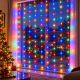 200 Λαμπάκια LED 2μ. x 200εκ. RGBY τύπου Κουρτίνα Aigostar 300135
