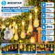 25 Led Φωτιστικά Σχήμα Σταγόνας Βροχής Μπαταρία 3AA Θερμό Λευκό 2.5m-10cm led Ip44 Εσωτερικού Εξωτερικού Χώρου Aigostar 296593