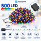 500 Λαμπάκια LED 25μ. Πολύχρωμα Μπαταρίας σε Σειρά Aigostar SDS-8433325308896