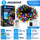 100 Led Λαμπάκια Μπαταρίας RGBY Φως IP44 5m Aigostar 297725