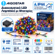 400 Led Λαμπάκια Μπαταρίας RGBY Φως IP44 20m Aigostar 25308605