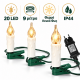 20 LED  Κεριά  Θερμό Λευκό  Φως με Προγράμματα IP44 9 μέτρα General Trade 554048