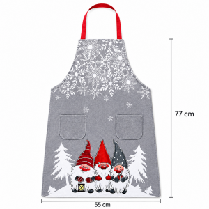 Ποδιά Ολόσωμη Christmas 55x77cm ForHome 554205