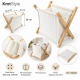 Θήκη Περιοδικών Υφασμάτινη 32.5x21x30cm KmtStyle 702578