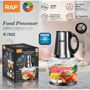 Πολυκόπτης Μπλέντερ 800W με Δοχείο 3lt Raf R.7022
