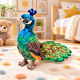 Διακοσμητικό Λούτρινο Παγώνι Peacock 30x25cm General Trade 20647