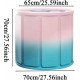 Φορητή πτυσσόμενη μπανιέρα Robust Travel Bath PVC 70x65x70cm σε βεράντα εξοχικής κατοικίας