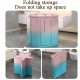 Φορητή πτυσσόμενη μπανιέρα Robust Travel Bath PVC 70x65x70cm σε βεράντα εξοχικής κατοικίας