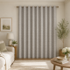 Κουρτίνα με κρίκους Silver Mist ανοιχτό γκρι 270x280cm