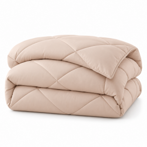 Κουβερτοπάπλωμα Μονό Καπιτονέ 160x220cm Μπεζ ForHome 559959