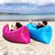 Φουσκωτό στρώμα ξαπλώστρα Summer Relax Green 190x63cm για παραλία και camping