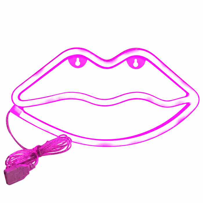 Φωτιστικό Smile Light Neon Πολύχρωμο 27,5x14,5cm