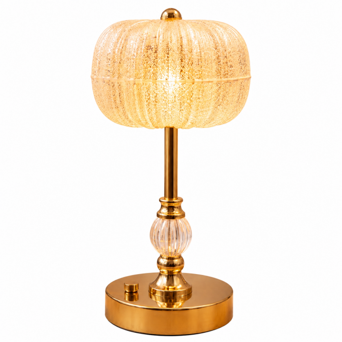 Φωτιστικό Επαναφορτιζόμενο Artistic Crystal LED Table Lighting 10x29cm