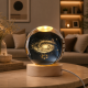 Διακοσμητικό φωτιστικό LED Crystal Ball Universe με 3D γαλαξία