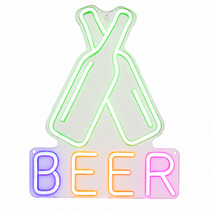 Διακοσμητικό Φωτιστικό Beer Bottles LED Neon SDF76AG36