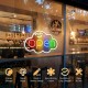 Φωτεινή Πινακίδα LED RGB OPEN 42x26cm