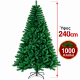 Χριστουγεννιάτικο Δέντρο Πράσινο Classic Natural 240cm με 1000 Κλαδιά