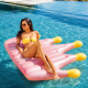 Στρώμα θαλάσσης φουσκωτό Summer Pink Crown 220x130cm σε σχήμα ροζ κορώνας