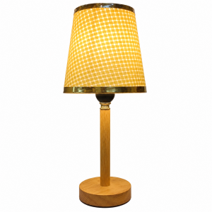 Φωτιστικό Επιτραπέζιο Μεταλλικό E27 Amber Grid Table Lamp 15x34cm General Trade 114567
