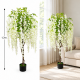 Τεχνητό Διακοσμητικό Φυτό 170cm Artificial Bean σε Γλάστρα Galifas 449814