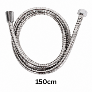 Σπιράλ Ντουζ Inox 150cm Ασημί 00-370 