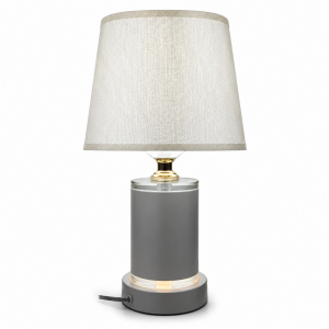 Φωτιστικό Επιτραπέζιο Μεταλλικό E27 Ivory Glow Table Lamp 18x32cm General Trade 1144\2