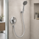 Σπιράλ ντους PVC Flexible Silver Shower Hose 200cm