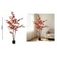 Τεχνητό διακοσμητικό φυτό Red Maple σε γλάστρα 150cm με κόκκινα φύλλα