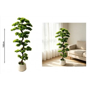 Τεχνητό Διακοσμητικό Φυτό σε Γλάστρα Bawang Pine 160cm Galifas 449793 