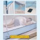 Κουνουπιέρα αναδυόμενη σκηνή pop up blue 150x200cm για παιδικό κρεβάτι