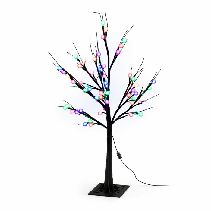 Φωτιστικό δαπέδου LED RGB σχέδιο κλαδιά 120cm για σαλόνι