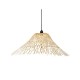 Φωτιστικό οροφής bamboo Atmosphera Moxa D76 σε boho εξοχική κατοικία