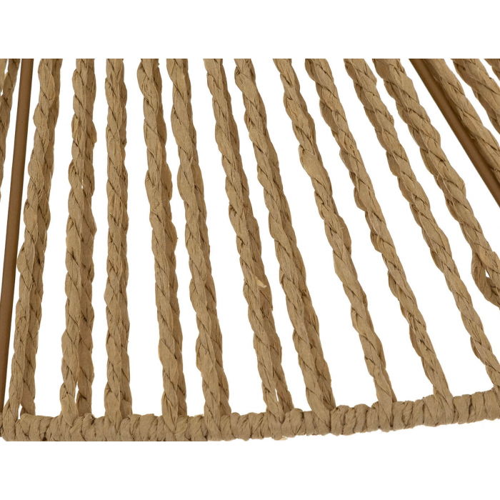 Φωτιστικό οροφής rattan Atmosphera Myha D45 σε boho εξοχική κατοικία