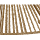 Φωτιστικό οροφής rattan Atmosphera Myha D45 σε boho εξοχική κατοικία