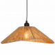 Φωτιστικό οροφής rattan Atmosphera Myha 43cm σε μοντέρνο boho σαλόνι
