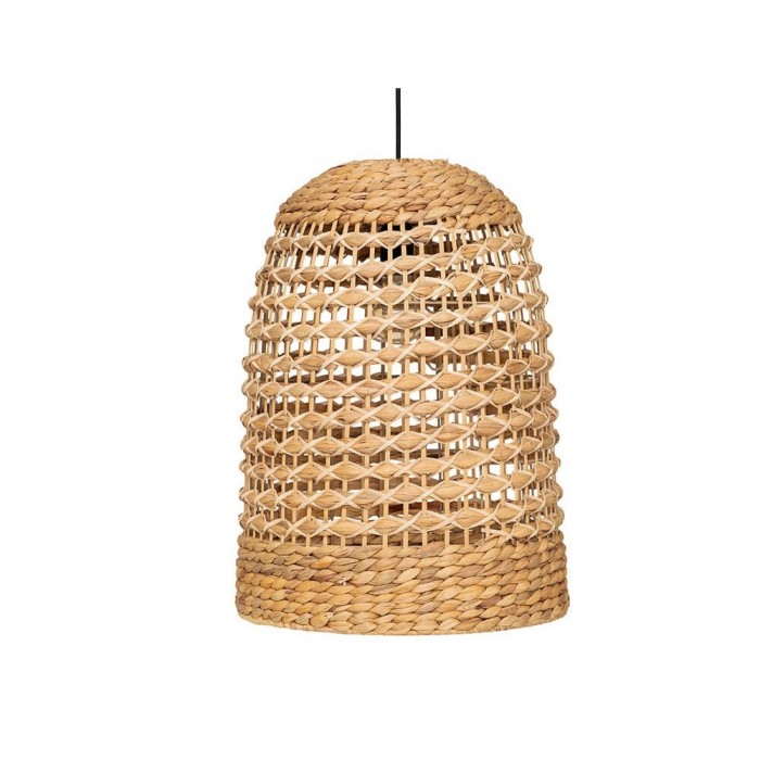 Φωτιστικό οροφής rattan Atmosphera Sand D37 σε boho εξοχική κατοικία