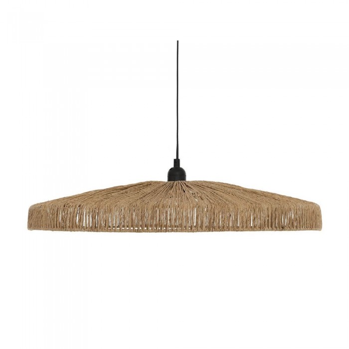 Φωτιστικό οροφής jute Atmosphera Bellamy D58 σε boho εξοχική κατοικία